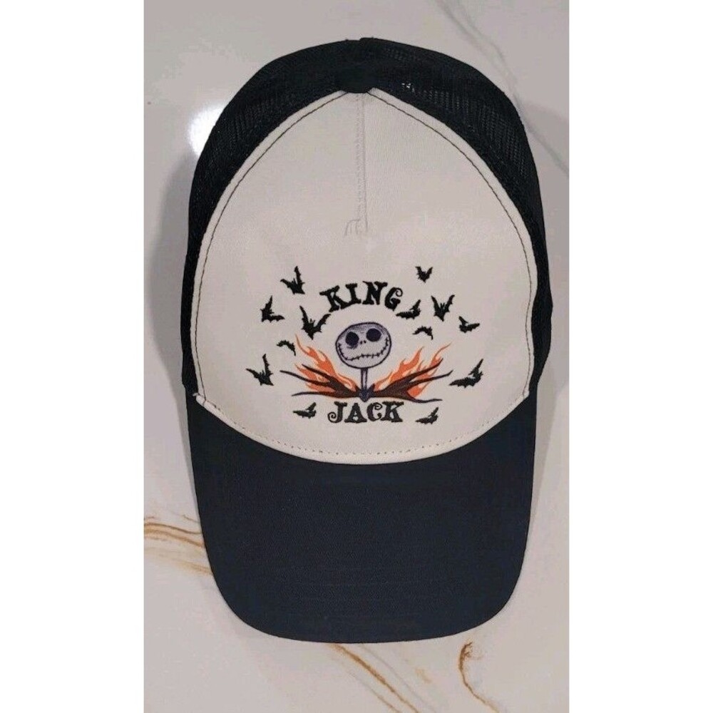 The Nightmare Before Christmas KING JACK Snapback Hat YOUTH SIZE CAP Disney